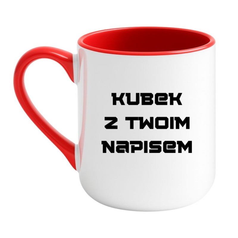 Kubek z własnym napisem – prezent z pomysłem
