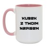 Kubek personalizowany – oryginalny prezent z napisem