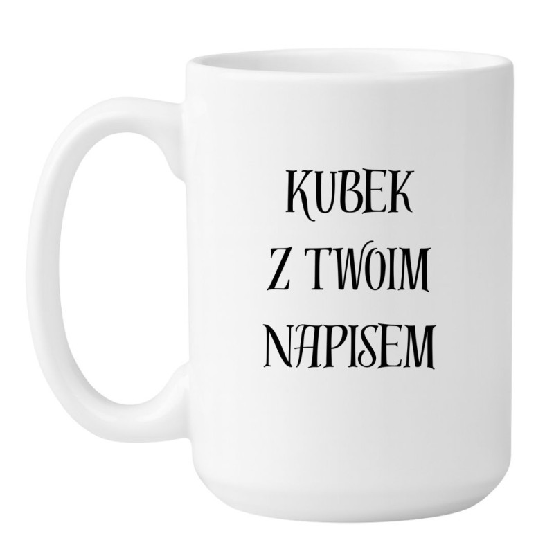 Kubek z napisem – stylowy gadżet dla każdego