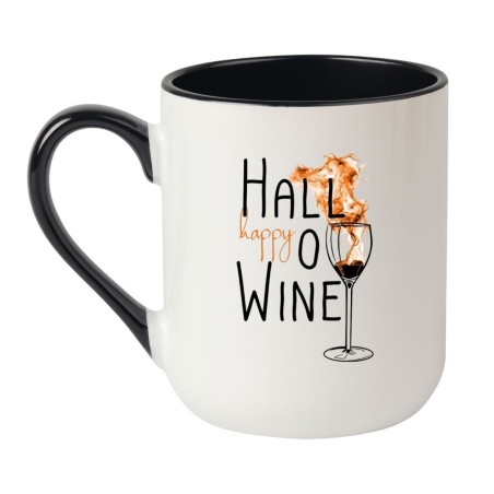 Kubek z napisem Happy HalloWine – stylowy gadżet