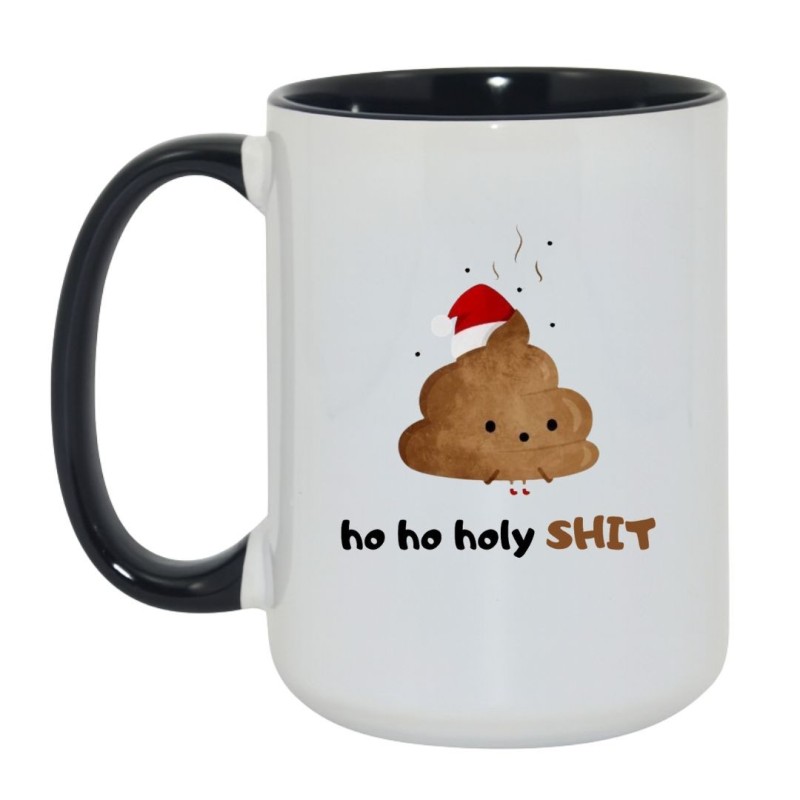 Kubek z czapką Mikołaja – humorystyczny design