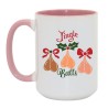 Kubek 450 ml Jingle Balls – zabawny kubek świąteczny