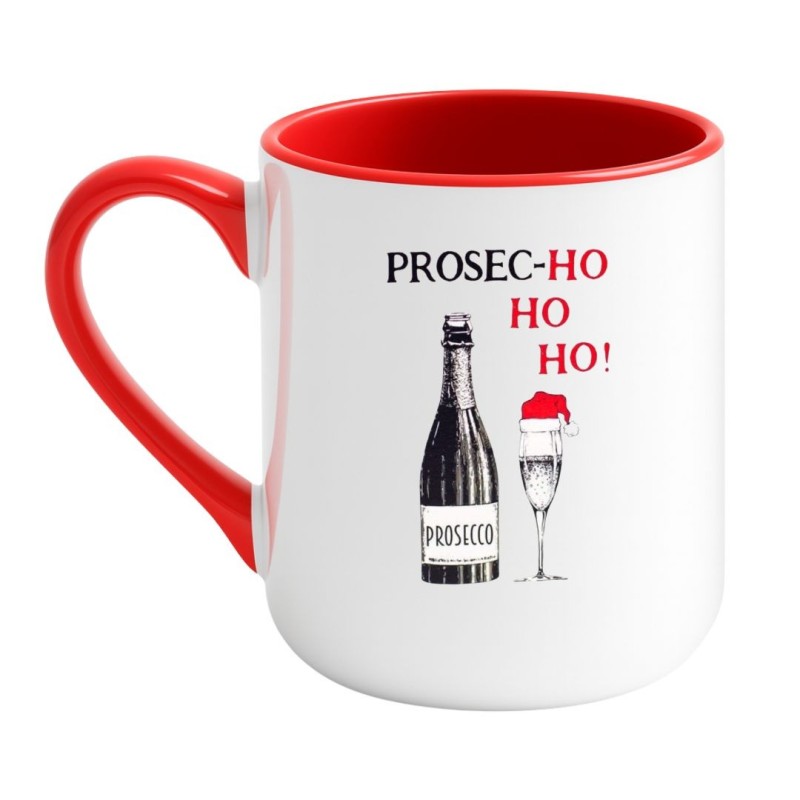Kubek ceramiczny Prosec-Ho Ho Ho prezent na wigilię firmową