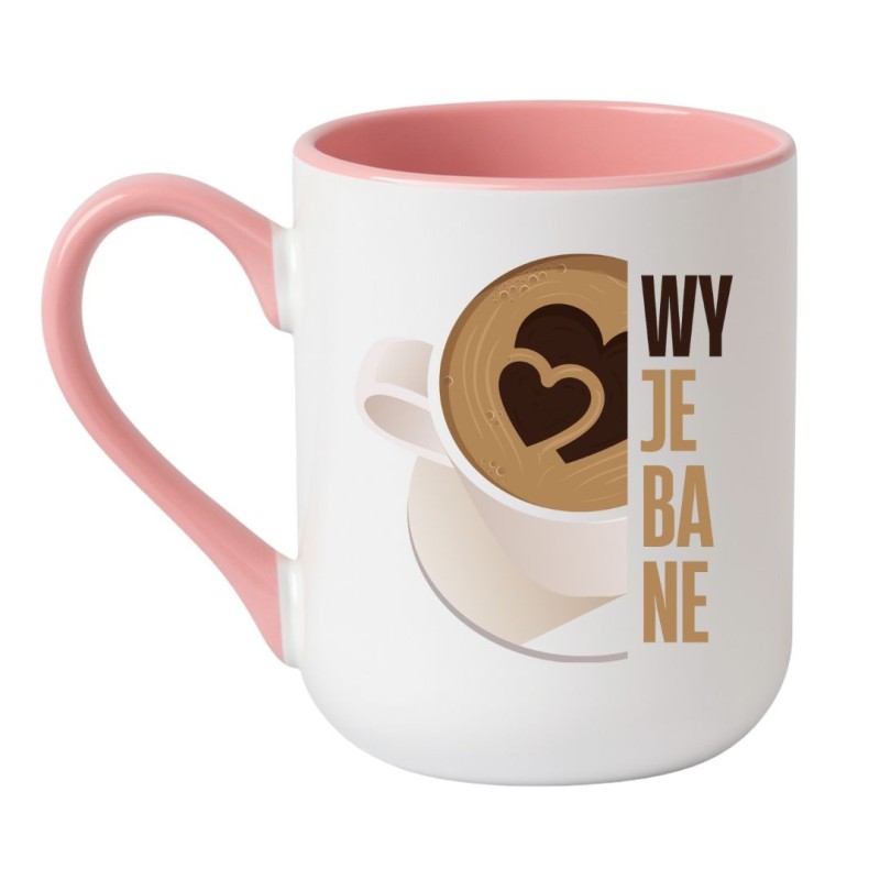 oryginalny kubek wyjebane dla osób z dystansem