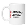 kubek ceramiczny z imieniem iwona śmieszny prezent urodzinowy
