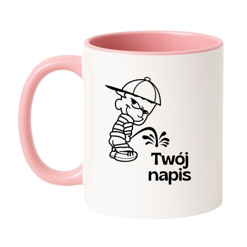 kubek z własnym tekstem humorystyczny nadruk bestseller