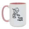 kubek personalizowany twój napis ostatnie sztuki