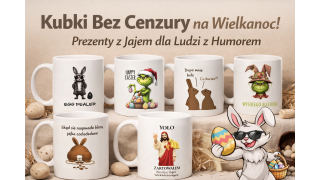 Śmieszne kubki na Wielkanoc – oryginalny prezent z humorem